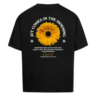 Joy comes in the morning Oversize Shirt Variante, Mountain Movers christliches Design