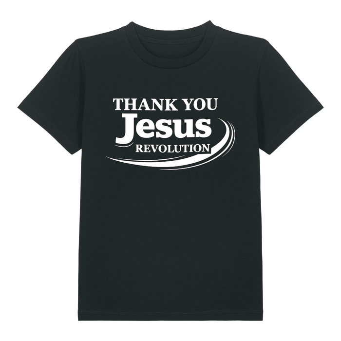 Jezus Kruis Kinder T-Shirt Rugprint