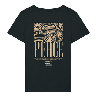Peace Streetwear Frauen T-Shirt BackPrint, Motivdetail