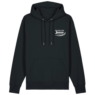 Thank you Jesus Hoodie kleiner Front- & Backprint