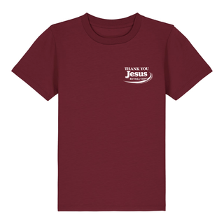 Thank you Jesus Kinder T-Shirt kleiner Front- & Backprint