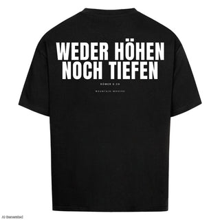 Schwarz – Oversize Shirt