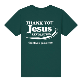 Thank you Jesus Kinder T-Shirt kleiner Front- & Backprint