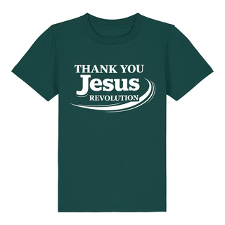 Jezus Kruis Kinder T-Shirt Rugprint
