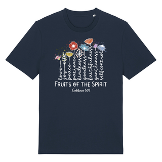 Fruits of the Spirit Shirt Detailansicht, Mountain Movers christliche Streetwear