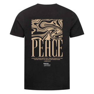 Peace Streetwear Shirt BackPrint Variante, Mountain Movers christliches Design
