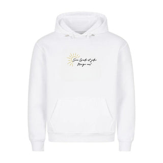 Neue Gnade Hoodie Detailansicht, Mountain Movers christliche Streetwear