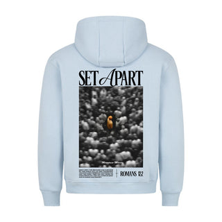 Set Apart Hoodie BackPrint Detailansicht, Mountain Movers christliche Streetwear