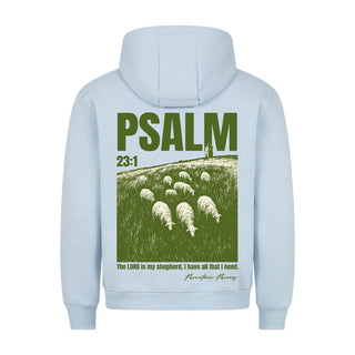 Faith & Trust in God Hoodie BackPrint Detailansicht, Mountain Movers christliche Streetwear