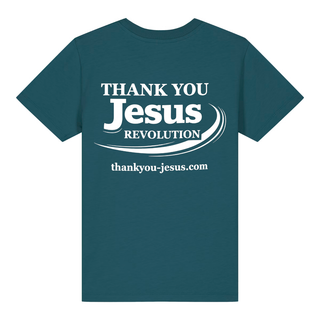 Thank you Jesus Kinder T-Shirt kleiner Front- & Backprint