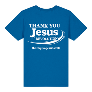 Thank you Jesus Kinder T-Shirt kleiner Front- & Backprint