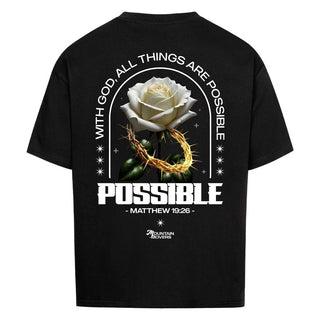 All possible Oversize Shirt Variante, Mountain Movers christliches Design