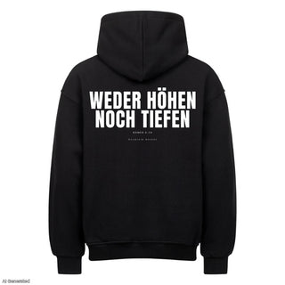 Schwarz – Oversize Hoodie