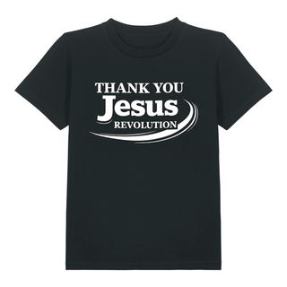 Thank you Jesus Kinder T-Shirt großer Front- & Backprint