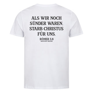 Christus starb für uns Shirt BackPrint