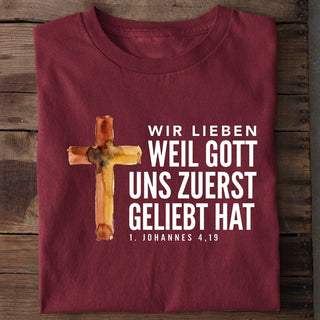 Burgunder – Unisex T-Shirt