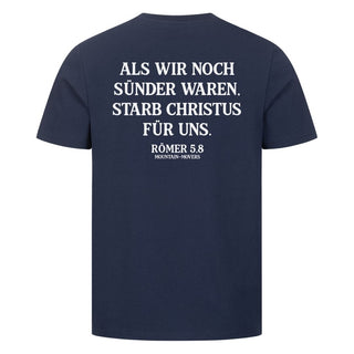 Christus starb für uns Shirt BackPrint