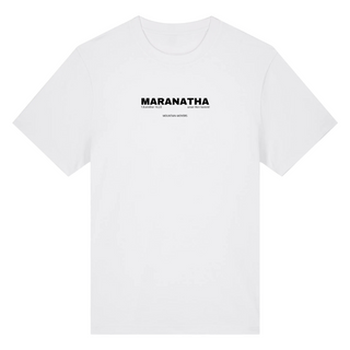 Unser Herr kommt Oversized Shirt Variante, Mountain Movers christliches Design