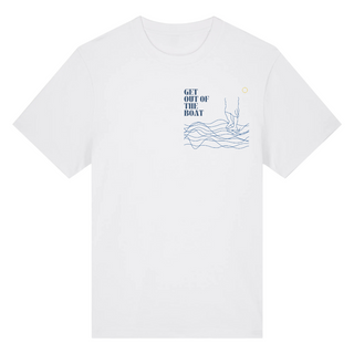 Get out of the Boat Oversized Shirt Variante, Mountain Movers christliches Design
