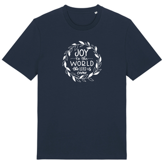 Joy to the World Circle Christmas Shirt