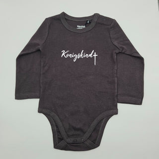 Königskind Baby Body Langarm, christliche Streetwear von Mountain Movers