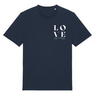 Alles geschehe in Liebe Shirt Detailansicht, Mountain Movers christliche Streetwear