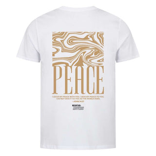 Peace Streetwear Shirt BackPrint Detailansicht, Mountain Movers christliche Streetwear
