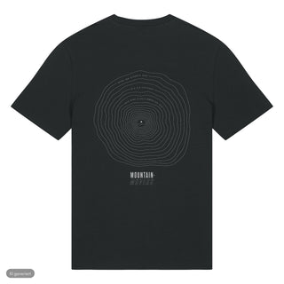Senfkorn T-Shirt, Schwarz, Rückseite