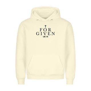 For Given Hoodie Detailansicht, Mountain Movers christliche Streetwear