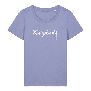 Königskind Frauen T-Shirt Detailansicht, Mountain Movers christliche Streetwear