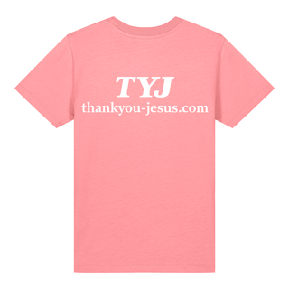 Thank you Jesus Kinder T-Shirt großer Front- & Backprint