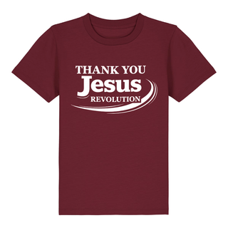 Thank you Jesus Kinder T-Shirt großer Front- & Backprint