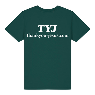 Thank you Jesus Kinder T-Shirt großer Front- & Backprint