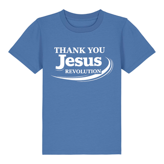 Thank you Jesus Kinder T-Shirt großer Front- & Backprint
