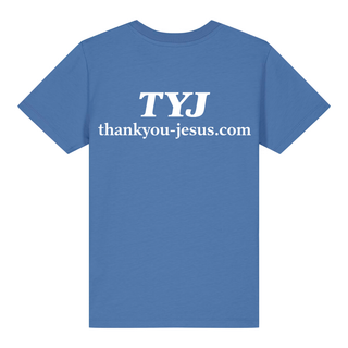 Thank you Jesus Kinder T-Shirt großer Front- & Backprint