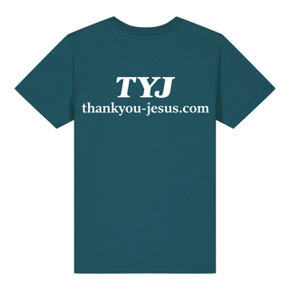 Thank you Jesus Kinder T-Shirt großer Front- & Backprint