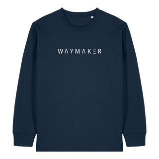 Waymaker Longsleeve Detailansicht, Mountain Movers christliche Streetwear