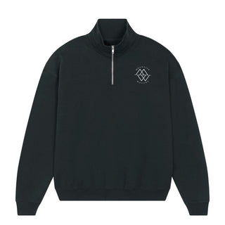 Mountain-Movers Logo Half Zip Sweater Variante, Mountain Movers christliches Design