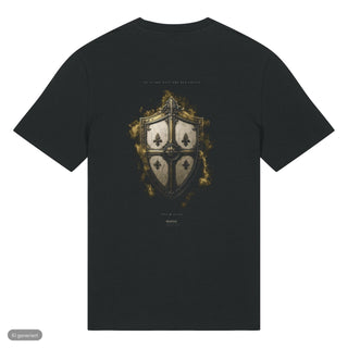 Our Help And Our Shield T-Shirt, Schwarz, Rückseite