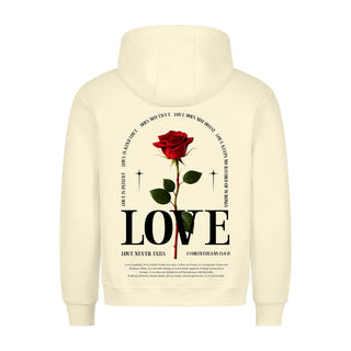 Love Hoodie BackPrint Variante, Mountain Movers christliches Design