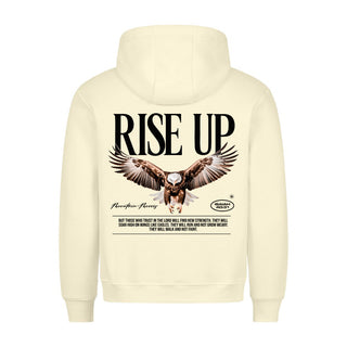 Rise up Hoodie BackPrint Variante, Mountain Movers christliches Design