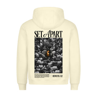 Set Apart Hoodie BackPrint Variante, Mountain Movers christliches Design