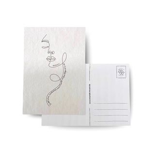 Du bist schön Postkarte Variante, Mountain Movers christliches Design