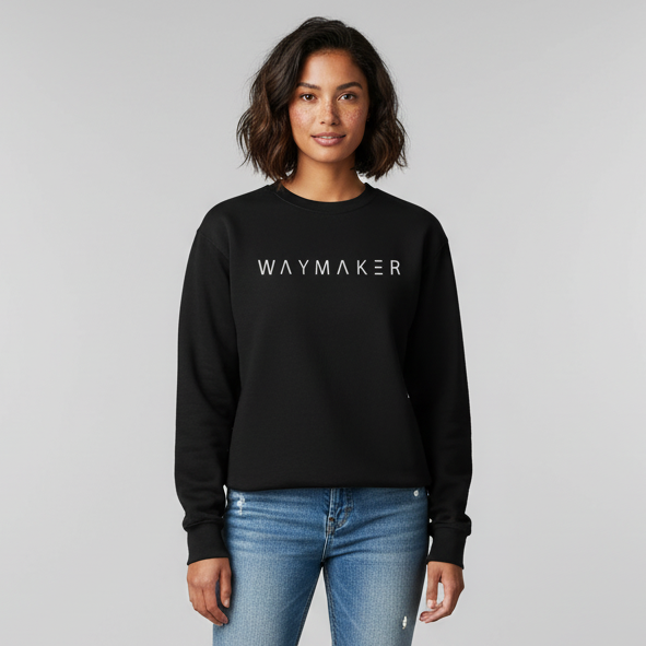 Waymaker Sweatshirt, christliche Streetwear von Mountain Movers