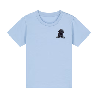 Gorilla Strength Baby T-Shirt Detailansicht, Mountain Movers christliche Streetwear
