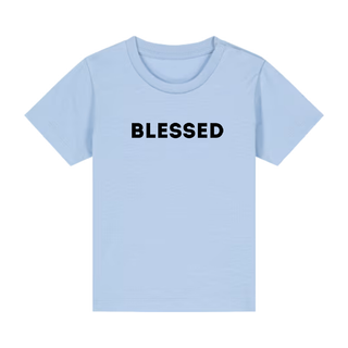 Blessed Baby T-Shirt Detailansicht, Mountain Movers christliche Streetwear