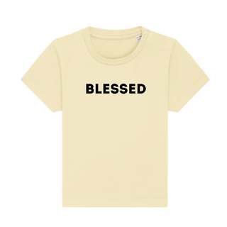 Blessed Baby T-Shirt Detailansicht, Mountain Movers christliche Streetwear