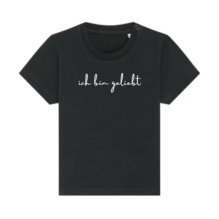 ich bin geliebt Baby T-Shirt Variante, Mountain Movers christliches Design