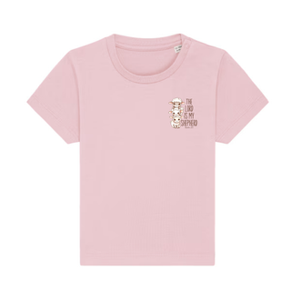 The Lord is my Shepherd Cute Baby T-Shirt Detailansicht, Mountain Movers christliche Streetwear