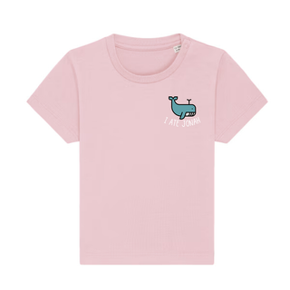 I ate Jonah Baby T-Shirt Detailansicht, Mountain Movers christliche Streetwear